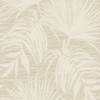 Close-up texture Holden Decor Grasscloth Leaf Wallpaper 66220 Cream leaf motif