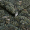 Green Jungle Wallpaper with Monkeys and Leaves by Graham & Brown