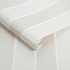 Neutral Velvet Flock Stripe Wallpaper by Graham & Brown