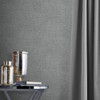 Haptic Grey Wallpaper Styled in Modern Living Room Interior