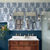Blue Architectural Landscape Wallpaper by Graham & Brown