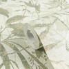 Cloud Forest Wallpaper - HZ62047 - Cream / Green / Metallic