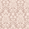 Laura Ashley Semington Silhouette wallpaper in Plaster Pink with tonal damask floral pattern
