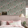Laura Ashley - Otterham Garden Wallpaper - 143332 - Pistachio