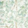 Harlequin Ceibe Wallpaper 113342 Pine featuring blue and green foliage with pale brown tree branches on a neutral background.