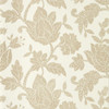 Harlequin Zamora Wallpaper 113367 Parchment featuring large-scale floral motifs in warm neutral tones on a soft cream background.