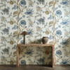 Harlequin - Indienne Wallpaper - 113375 - Indigo / Birch