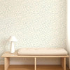 Scion - Flo Swirl Wallpaper - 113389 - Cornflower