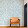 Scion - Dove & Deer Wallpaper - 113390 - Coast Blue