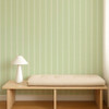 Scion - Harvest Stripe Wallpaper - 113396 - Pea Green