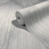 Galerie - Fashion Icon Stripes Wallpaper - Shimmer White / Grey - 35807