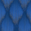 Galerie Fashion Icon Stripes Wallpaper metallic blue vertical stripe textured design