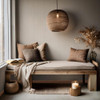Galerie - Fashion Icon Stripes Wallpaper - Beige - 35834