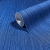 Galerie Fashion Icon wallpaper roll blue textured stripe finish