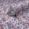 Galerie - Fashion Icon Floral Wallpaper - Red / Blue / Purple - 35844