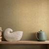 Galerie - Fashion Icon Uni Plain Wallpaper - Metallic Gold - 35852