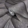 Galerie - Odyssey Abstract Curve Wallpaper - Shimmer Black / Bronze - 35505