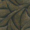 Galerie - Odyssey Abstract Curve Wallpaper - Shimmer Black / Gold - 35506
