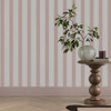 Superfresco Easy - Sonnet Stripe Wallpaper - Pink - 145481