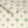 Cath Kidston - Cath Crest Wallpaper - Cream - 145321