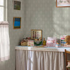 Cath Kidston - Spitalfield Bunches Wallpaper - Sage - 145330