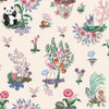 Cath Kidston - Chihuahua Island Wallpaper - Cream - 145331