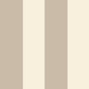 Wide Stripe Wallpaper - Beige / Cream - 35964
