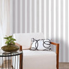 Galerie - Cronno Stripe Wallpaper - Grey - 5060-2
