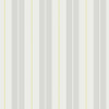 Galerie - Polo Stripe Wallpaper - Grey / Yellow - 9815-4