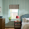 Joules - Decorative Stripe Wallpaper - Duck Egg Blue / Cream - 145396