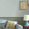 Joules - Willow Leaf  Wallpaper - Duck Egg Blue - 145397