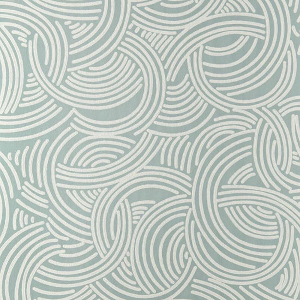 Farrow & Ball Tourbillon Wallpaper BP 4805 Blue / White