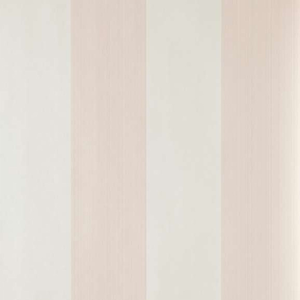 Farrow & Ball Broad Stripe Wallpaper ST 1314 Pink / Off White