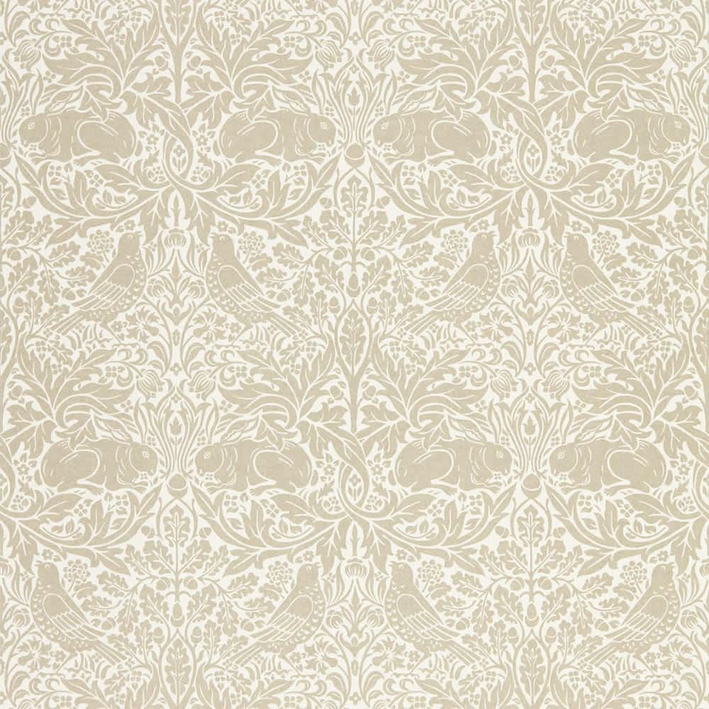Tissu Morris & Co - Pure Brer Rabbit / Lin - 7 Yards (6,4 Mètres)