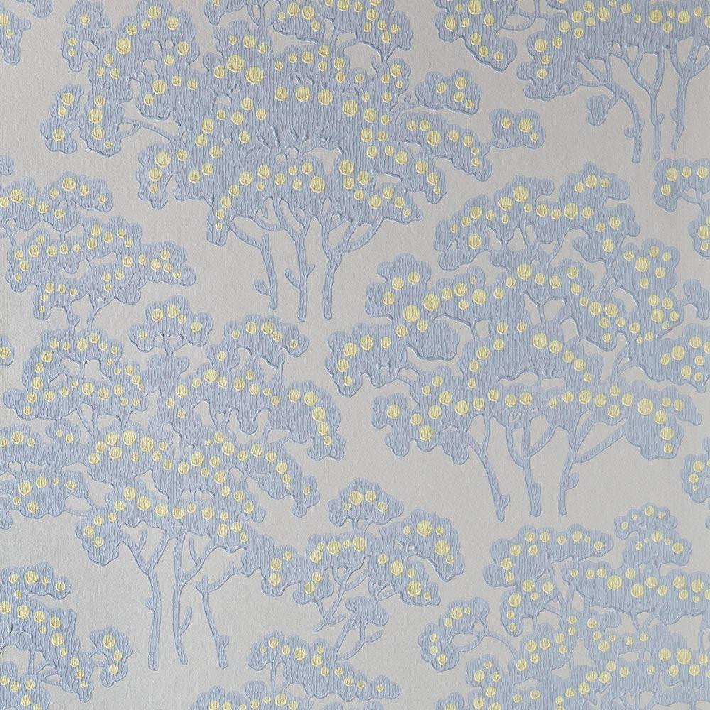 Farrow & Ball Hornbeam Wallpaper BP 5006 Pale Blue