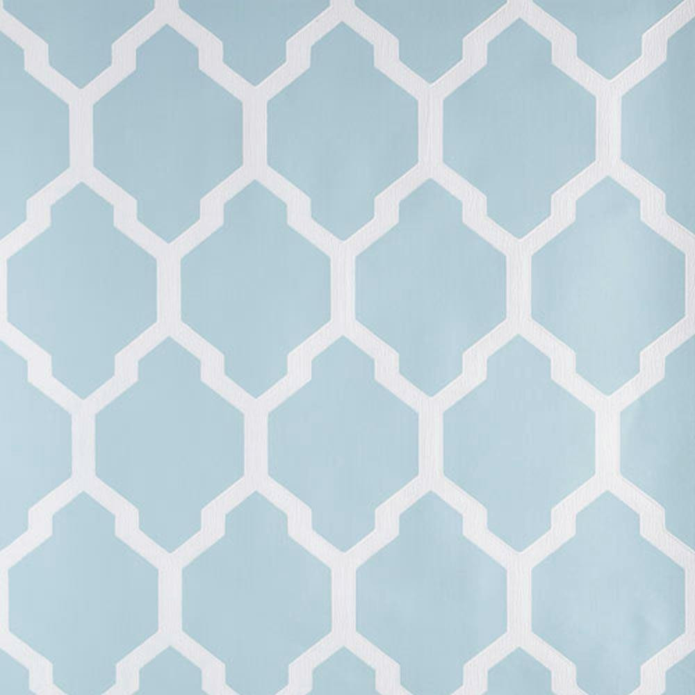Farrow & Ball Tessella Wallpaper BP 3605 Blue / White