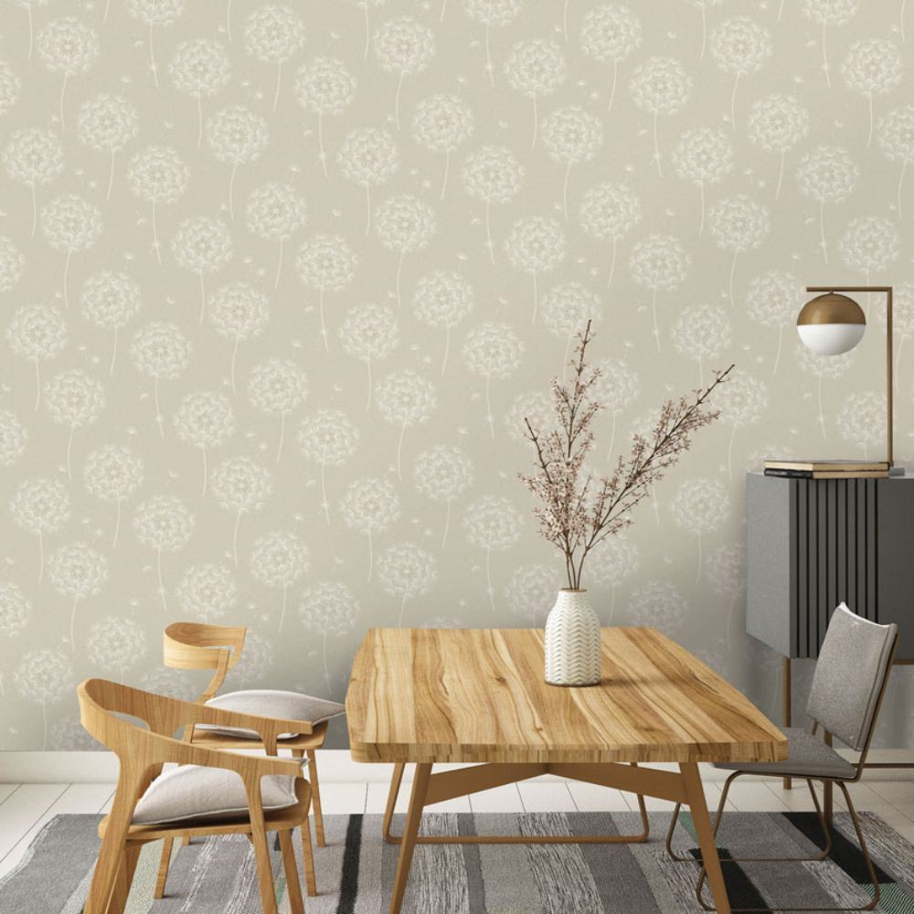 Holden Decor Opus Allora Wallpaper 36002 Cream