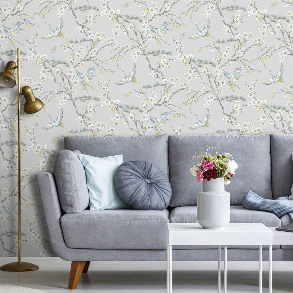 Graham & Brown Japan Wallpaper 106565 Blue