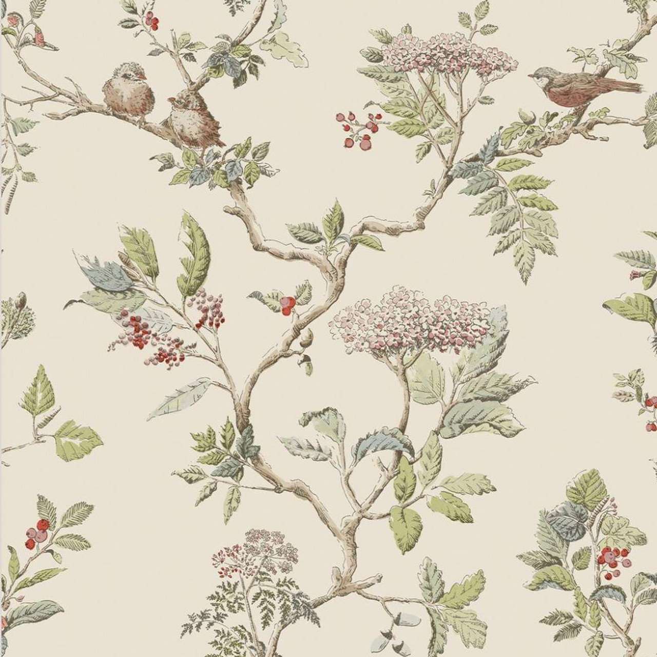 Laura Ashley Elderwood Wallpaper 113346 Natural Laura Ashley Elderwood Wallpaper 113346 Natural