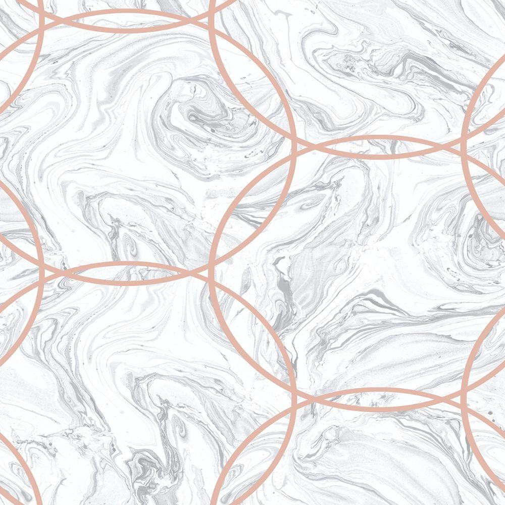 Graham & Brown Aqueous Geo Wallpaper 105754 Stone