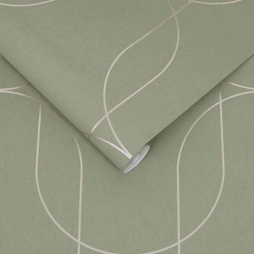 Graham & Brown Palais Wallpaper 119799 Sage