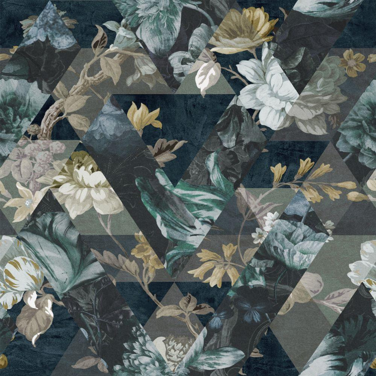 Botanica by Graham & Brown - Midnight - Wallpaper - 105454