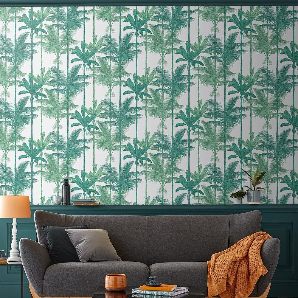 Graham & Brown Jungle Wallpaper 105913 Luscious Green