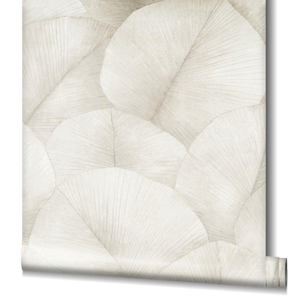 Galerie Palm Leaf Wallpaper 34510 Beige