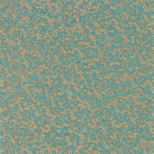 Harlequin Coral Wallpaper in Teal / Gold 111869