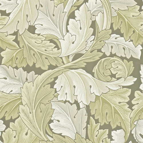 Morris & Co Acanthus Wallpaper 212552 Stone