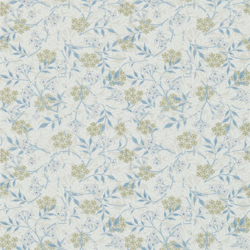 Morris & Co Jasmine Wallpaper 214724 Ecru / Woad