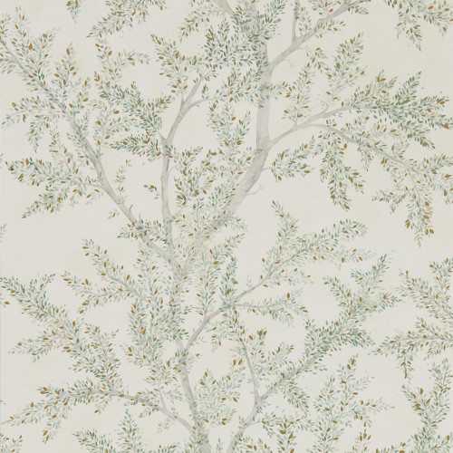 Sanderson Farthing Wood Wallpaper - 216614 - Sage Grey