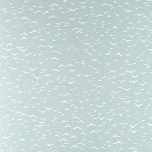 Yukutori Wallpaper - BP4303 - Pastel Green / White