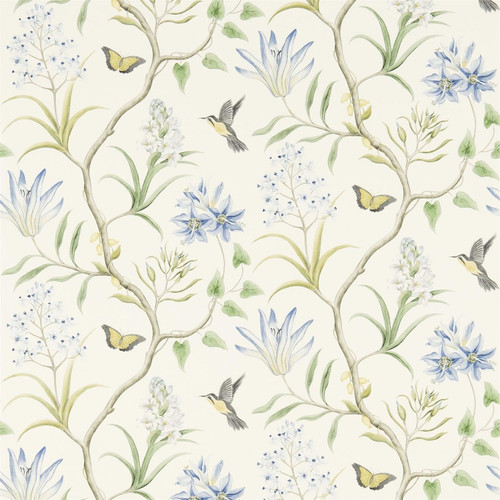 Sanderson Clementine Wallpaper - 213389 - Delft Blue